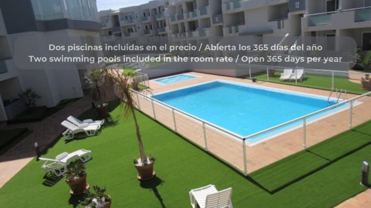Basa Paradise - Piscina, Terraza, Wifi Y Parking Corralejo Buitenkant foto