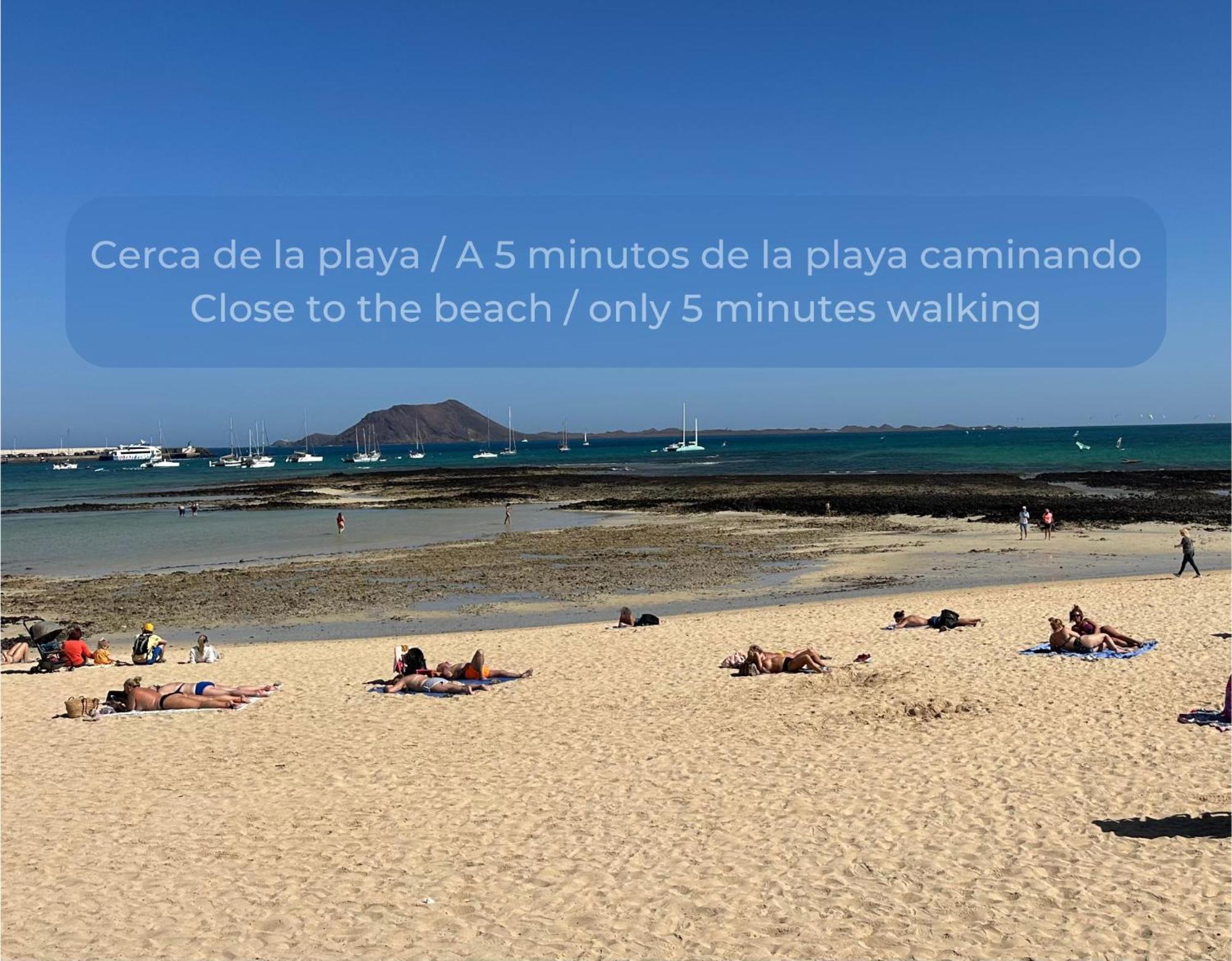 Basa Paradise - Piscina, Terraza, Wifi Y Parking Corralejo Buitenkant foto