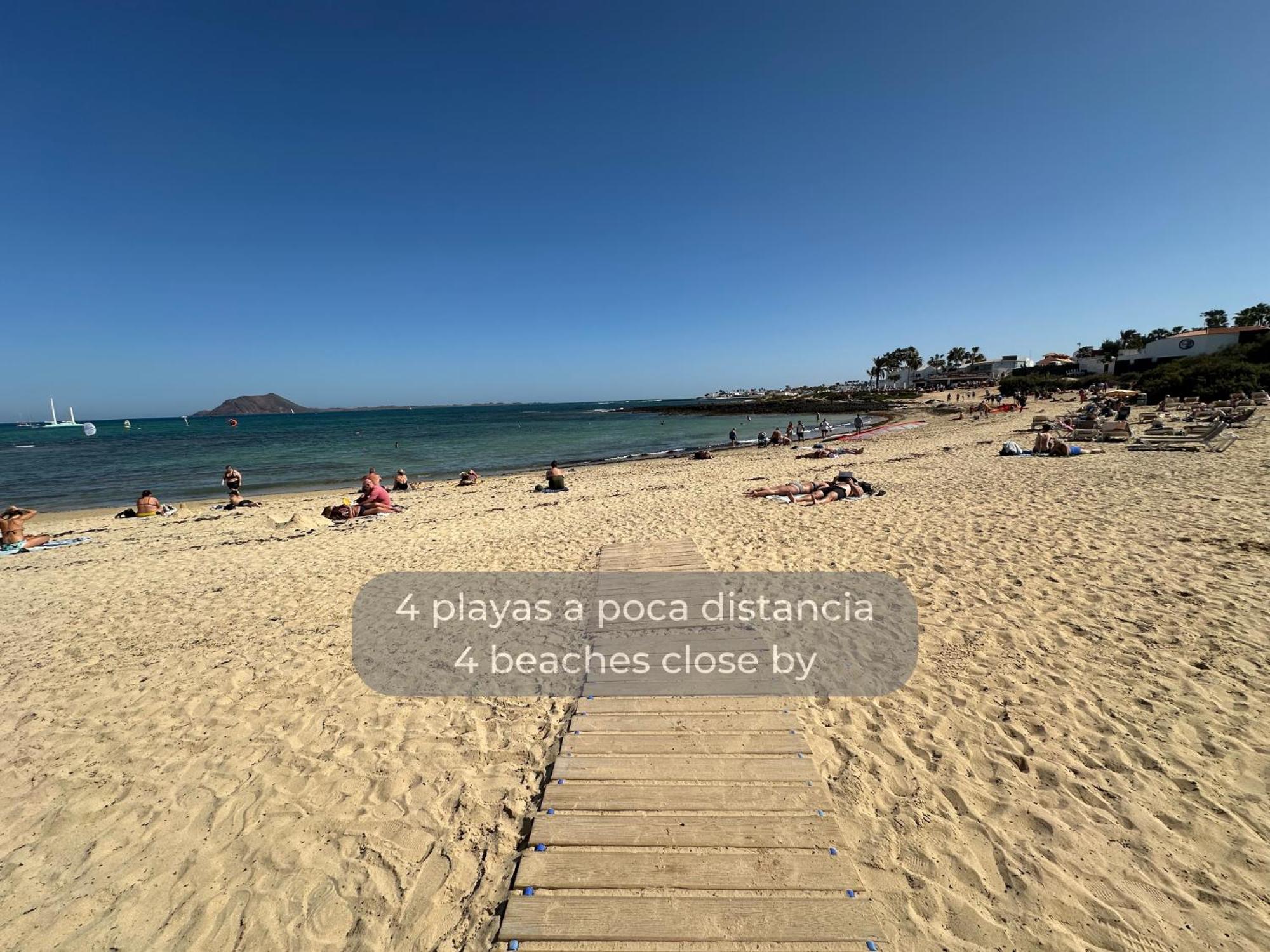 Basa Paradise - Piscina, Terraza, Wifi Y Parking Corralejo Buitenkant foto